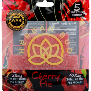 Delta-9 THC Gummies – 125mg ~ Cherry Pie