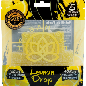 Delta-9 THC Gummies – 125mg ~ Lemon Drop