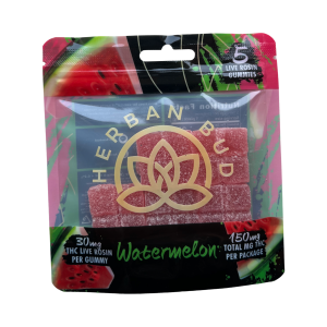 Delta-9 THC Gummies – 150mg ~ Watermelon