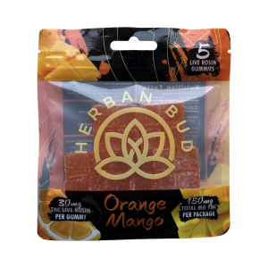 Delta-9 THC Gummies – 150mg ~ Orange Mango