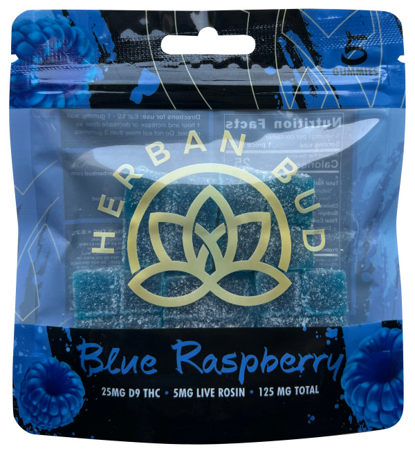 Delta-9 THC Gummies - 150mg ~ Blue Raspberry