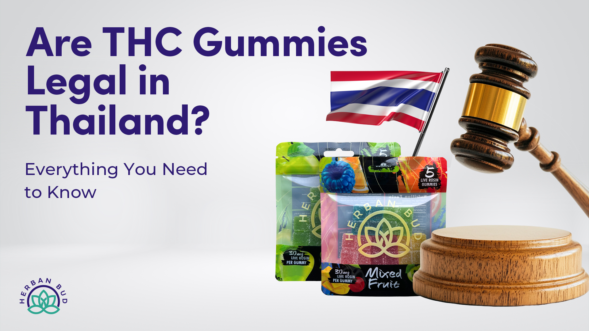 Read more about the article Are THC Gummies Legal in Thailand? Everything You Need to Know